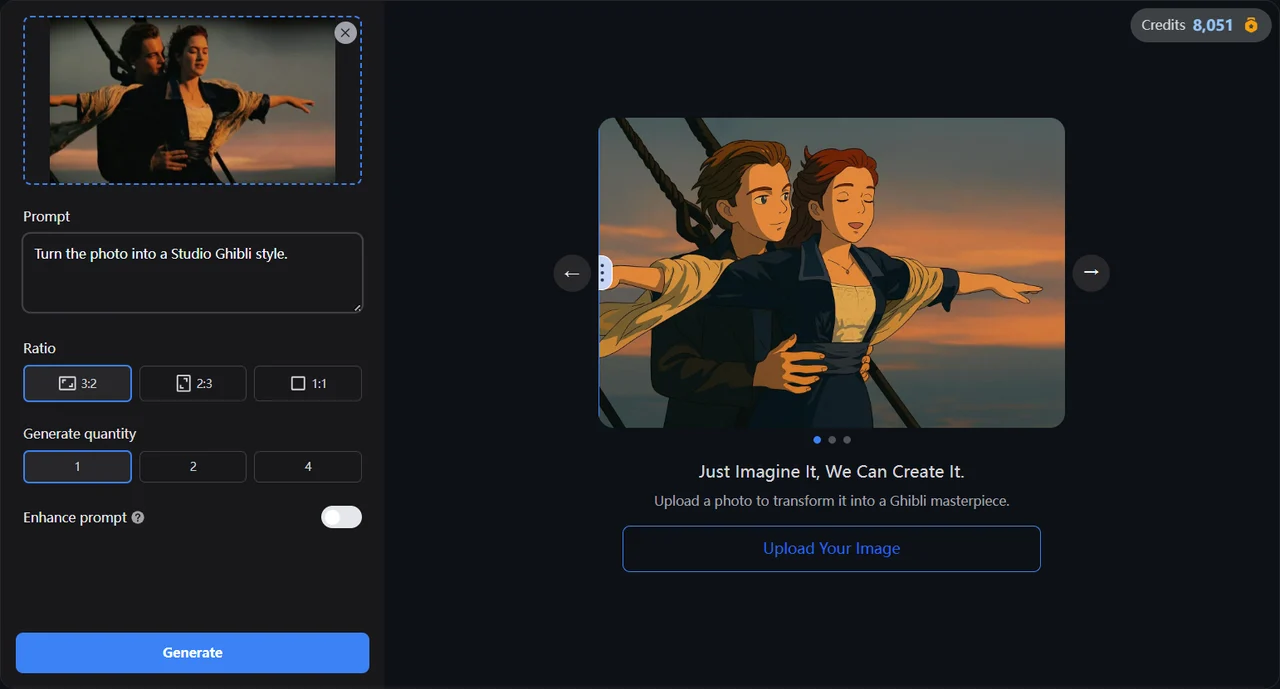 AI Image Generation API